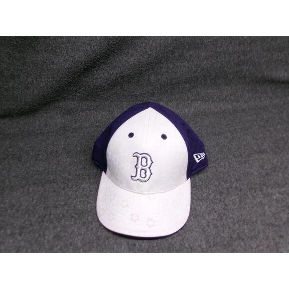 Boston Red Sox Hat Cap Strap Back Adjustable Toddler Purple Baseball Floral - Picture 1 of 13